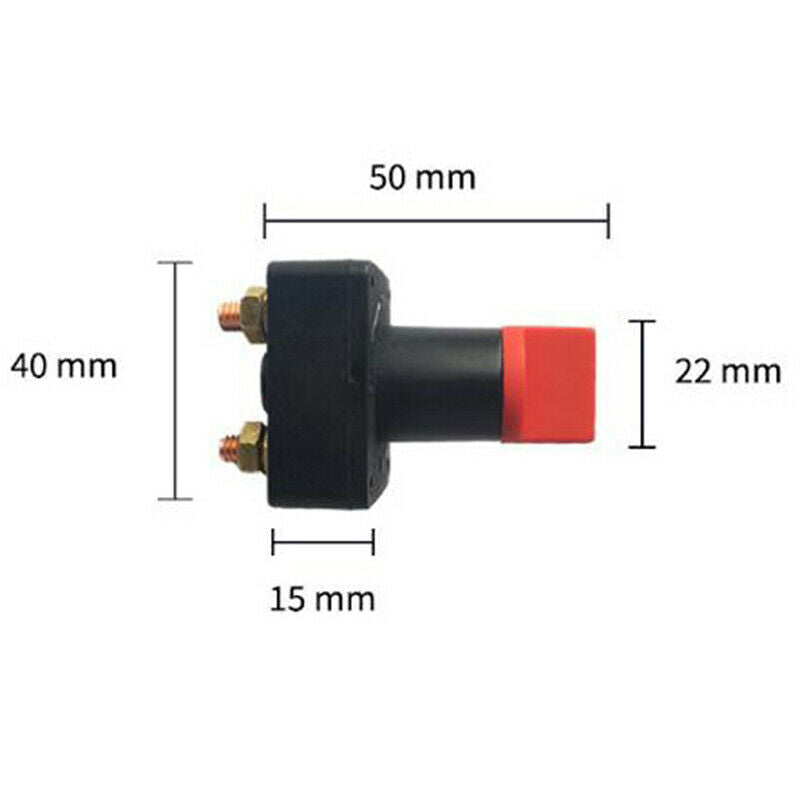 100A Battery Isolator Isolation Switch Disconnect Power Cut Off Kill Switc M SJ