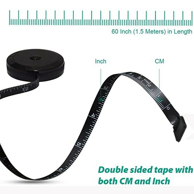 1X(2Pcs Tape Measure the Measu Tape for Body Size Measurement and Small Sewing6)