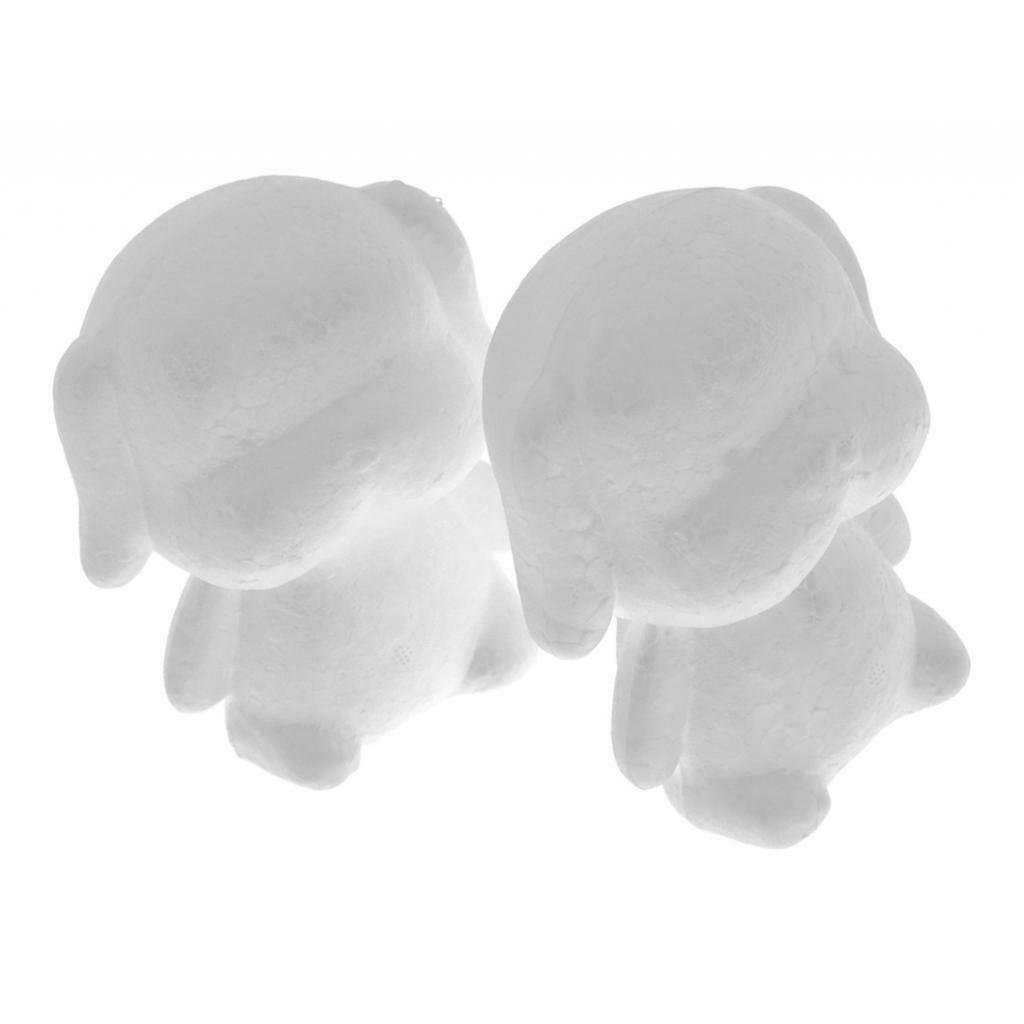 Set of 2 Polystyrene  Ornaments in Polystyrene And Polystyrene