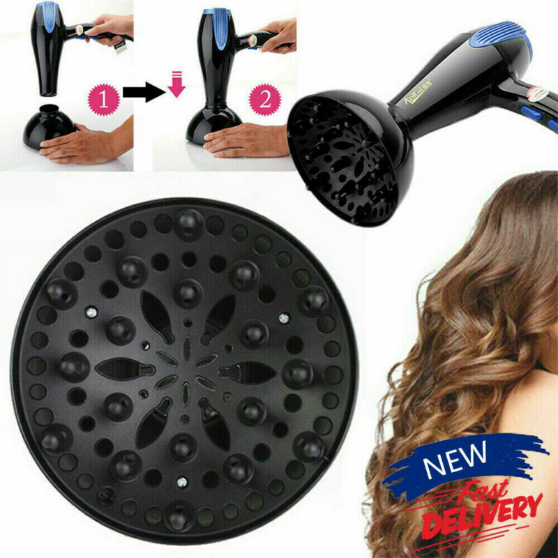 Professional Hair Dryer Diffuser Salon Curly Tool For Blowing Head Attachment AU