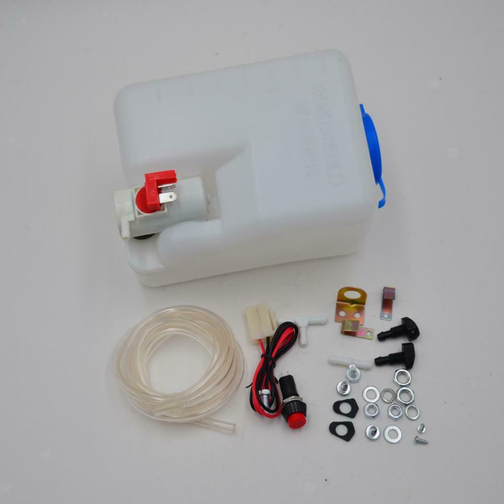 Windshield Washer Kit Pump Reservoir Kit For 12v Classic  160186