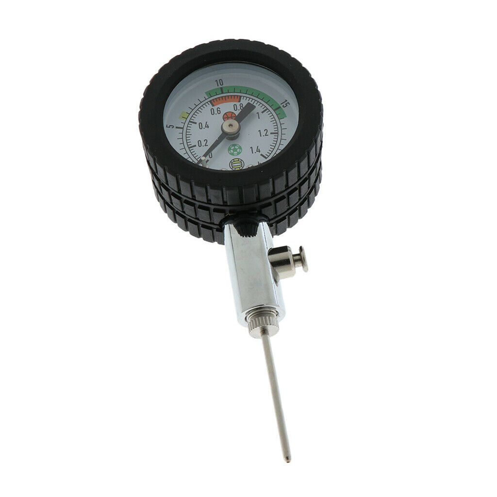 Ball Pressure Gauge Reader Football Rugby Basketball Volleyball Air