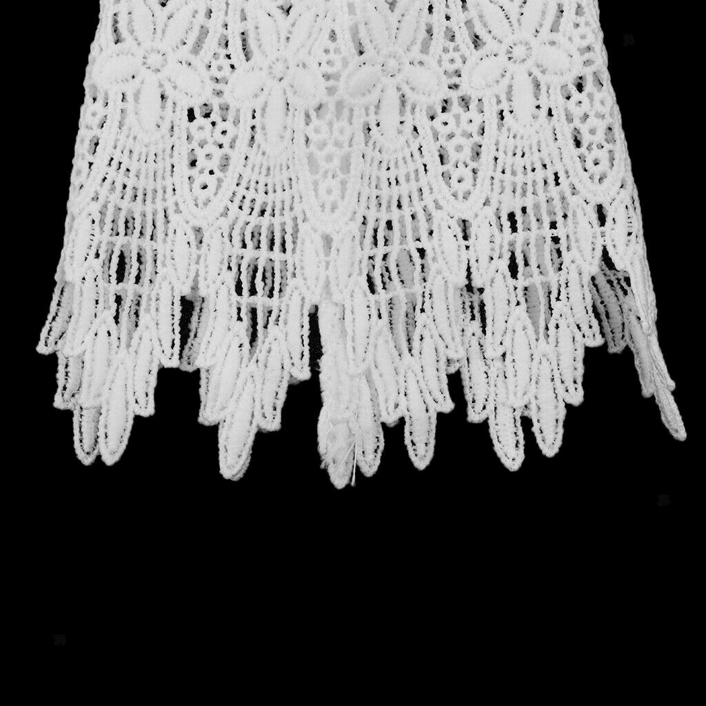 Ladies Decorative Hollow Lace Cuffs Bracelet Detachable Shirt False Sleeves