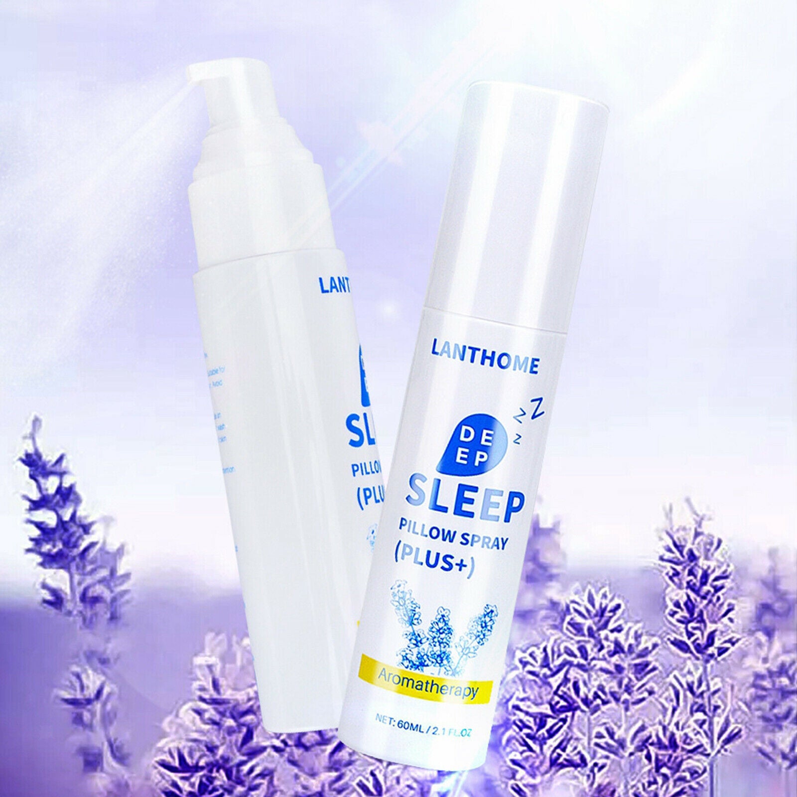 60ml Deep Sleep Pillow Spray Aromatherapy Lavender Help Sleeping Calm