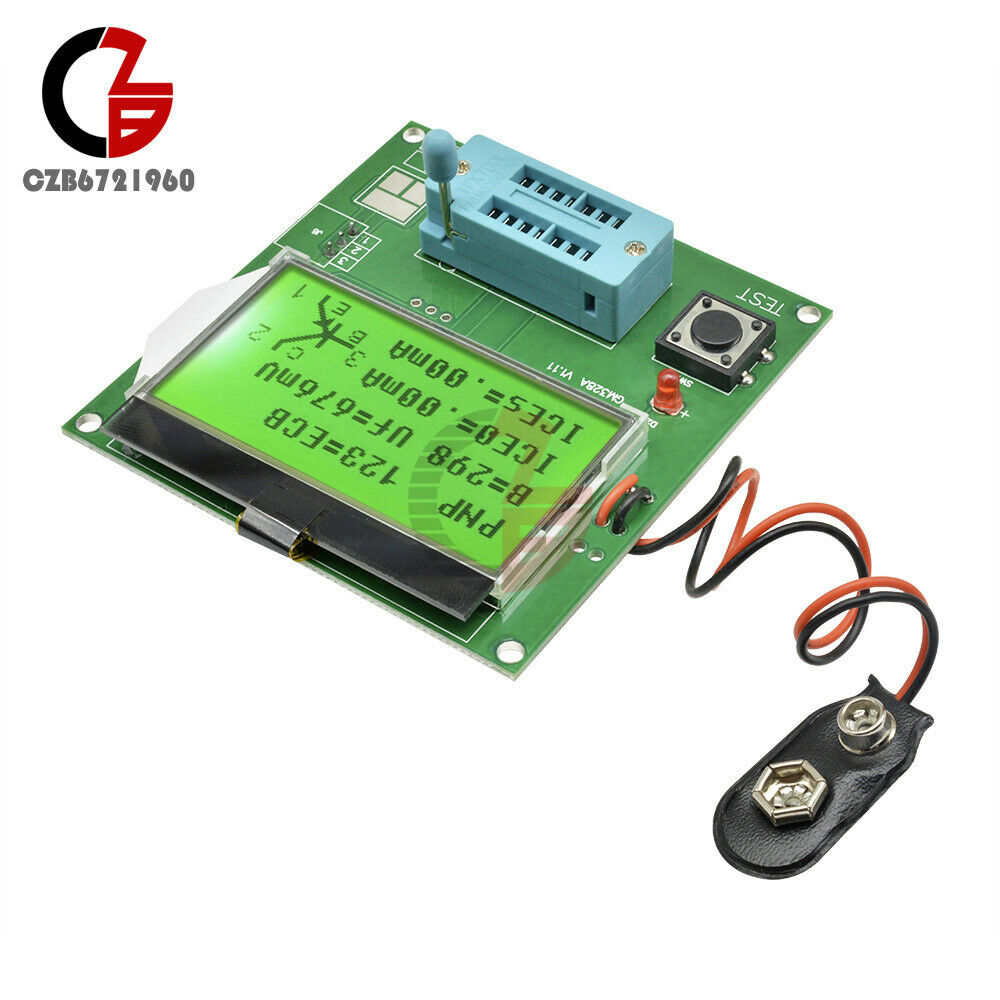 Digital LCD GM328A Transistor Tester Capacitance LCR ESR Meter MOS/PNP/NPN V2PO