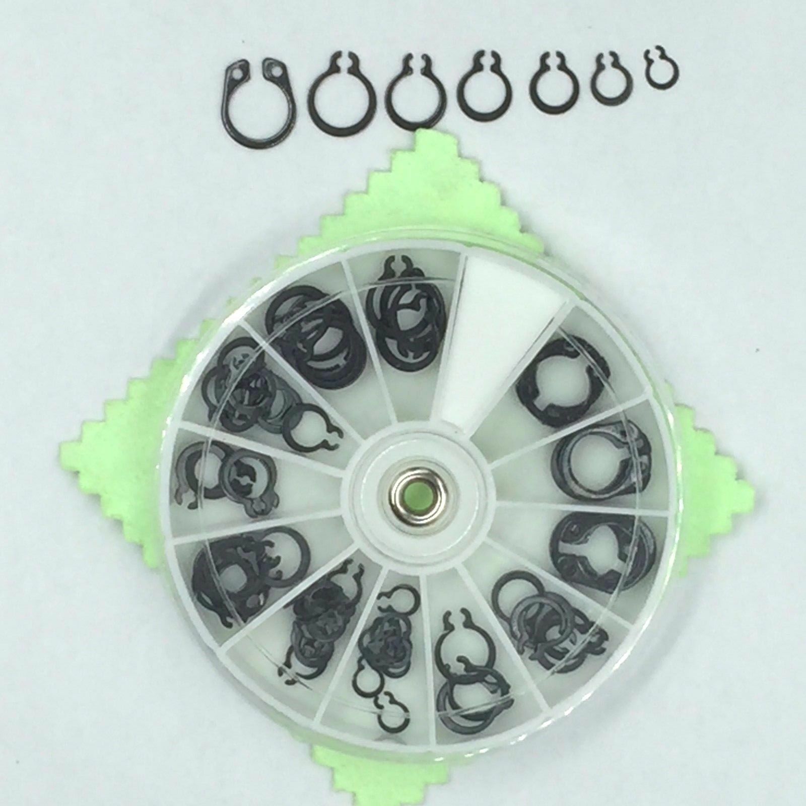 M4-M10 External Circlips E-Clip Assortment Kit 70 pcs
