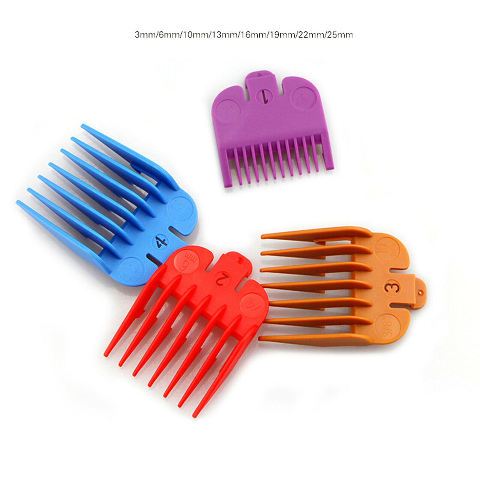 For WAHL Cutting Hair Clipper Trimmer Limit Combs Clipper Guides Guards Kit