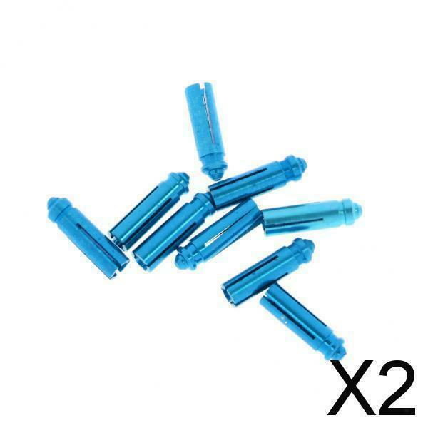 2X Aluminium Alloy Dart Saver Darts Protector Practicing Accessories Blue