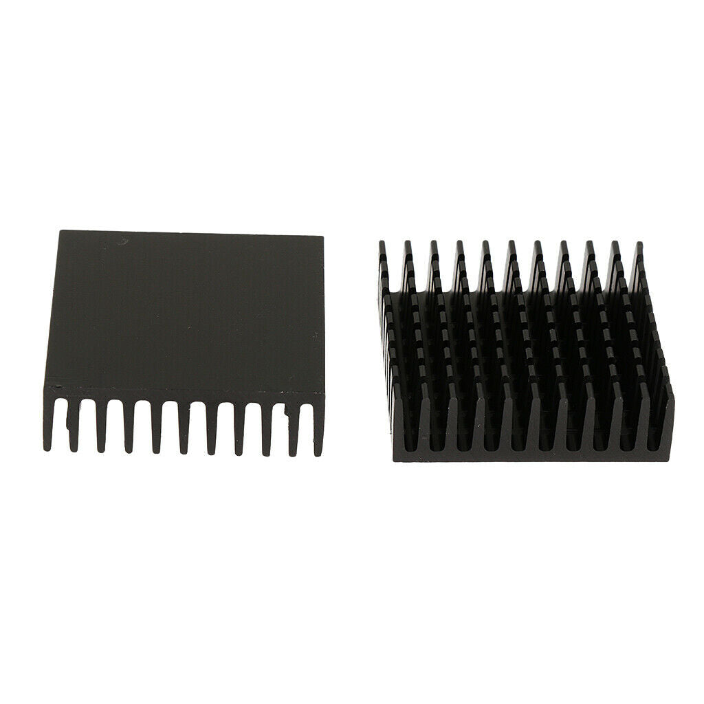 20 Pieces Aluminum  Sink With Screws Heatsink For IC, Power Amplifier, LED
