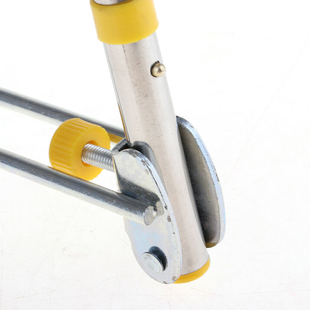 Stainless Steel Telescopic Fishing Rod Holder Rod Ground Support Stand 2.4m