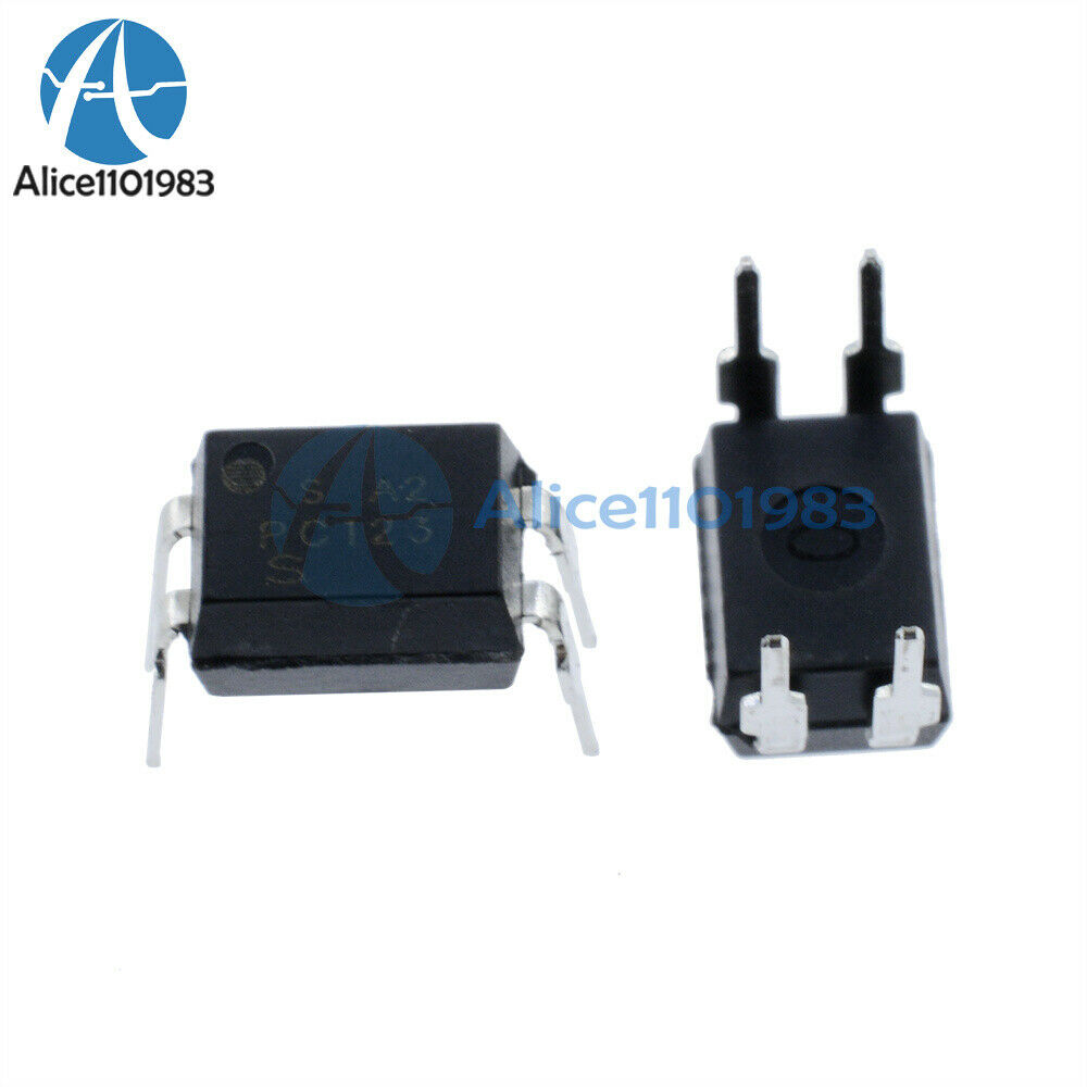 30PCS PC123 DIP-4 Optoisolator Photocoupler Optocoupler Triac Driver IC