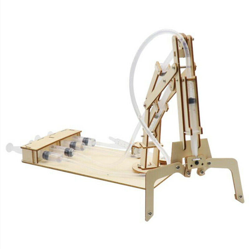 Hydraulic Mechanical Arm DIY Models Science Educational Toys Kids GiftBDAU