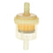 Plastic Universal Gas Filter for 6mm 1/4'' Fuel Line Engine Accessories