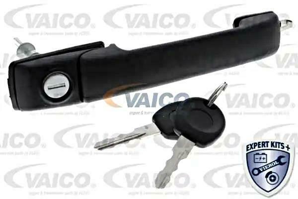 Right Black Door Handle with Key Fits VW Golf Mk3 Cabriolet Mk4 Vento 1991-2002