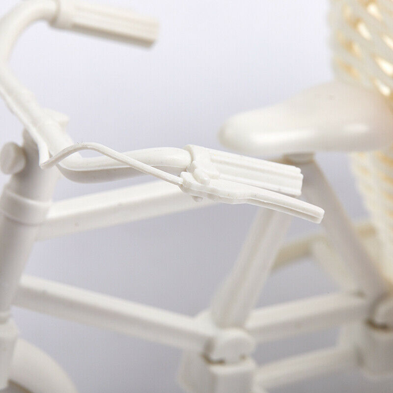 Bicycle shape Flower Basket Garden White Tricycle Bike Design Flower BasketFCA