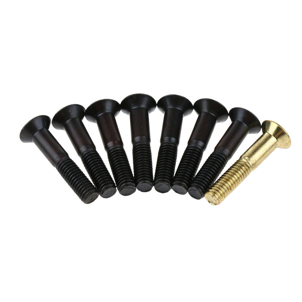 8pcs Replacement Skateboard Truck Hardware Set Screws Bolts Wrench
