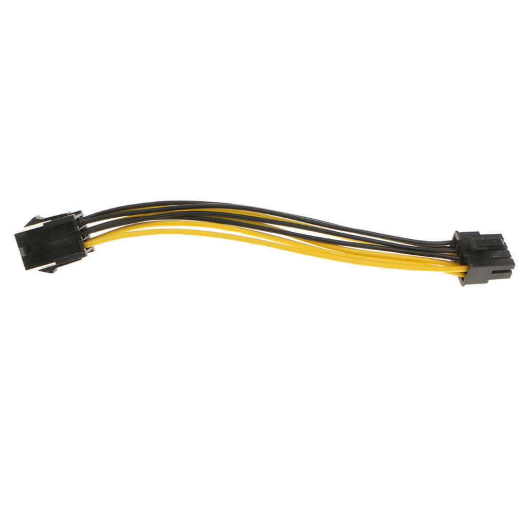 PCI Express PCIe 6 Pin to 8 Pin Graphics Card Power Adapter Cable Connector