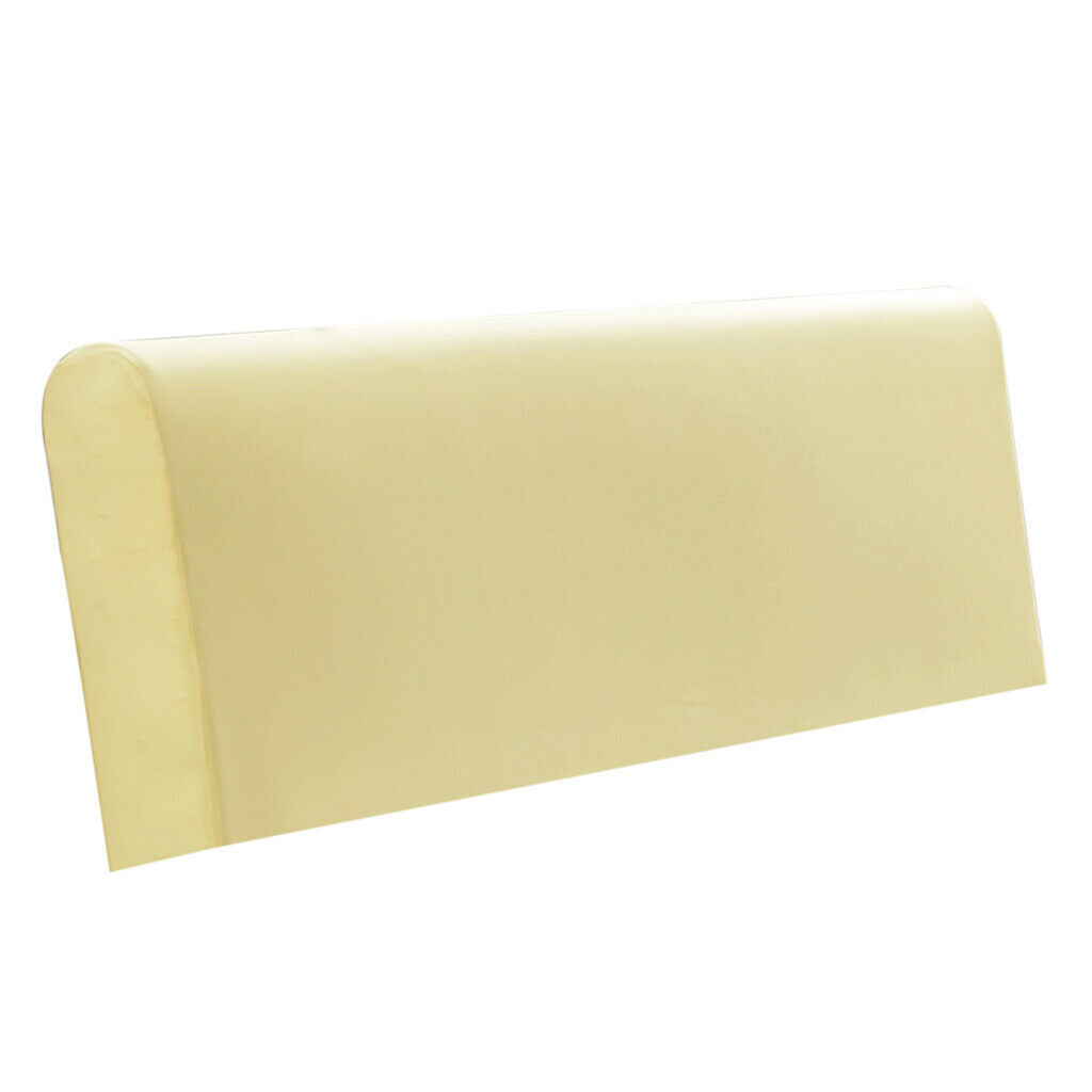 Dustproof Stretch Bed Headboard Slip Cover Protector Decoration Yellow
