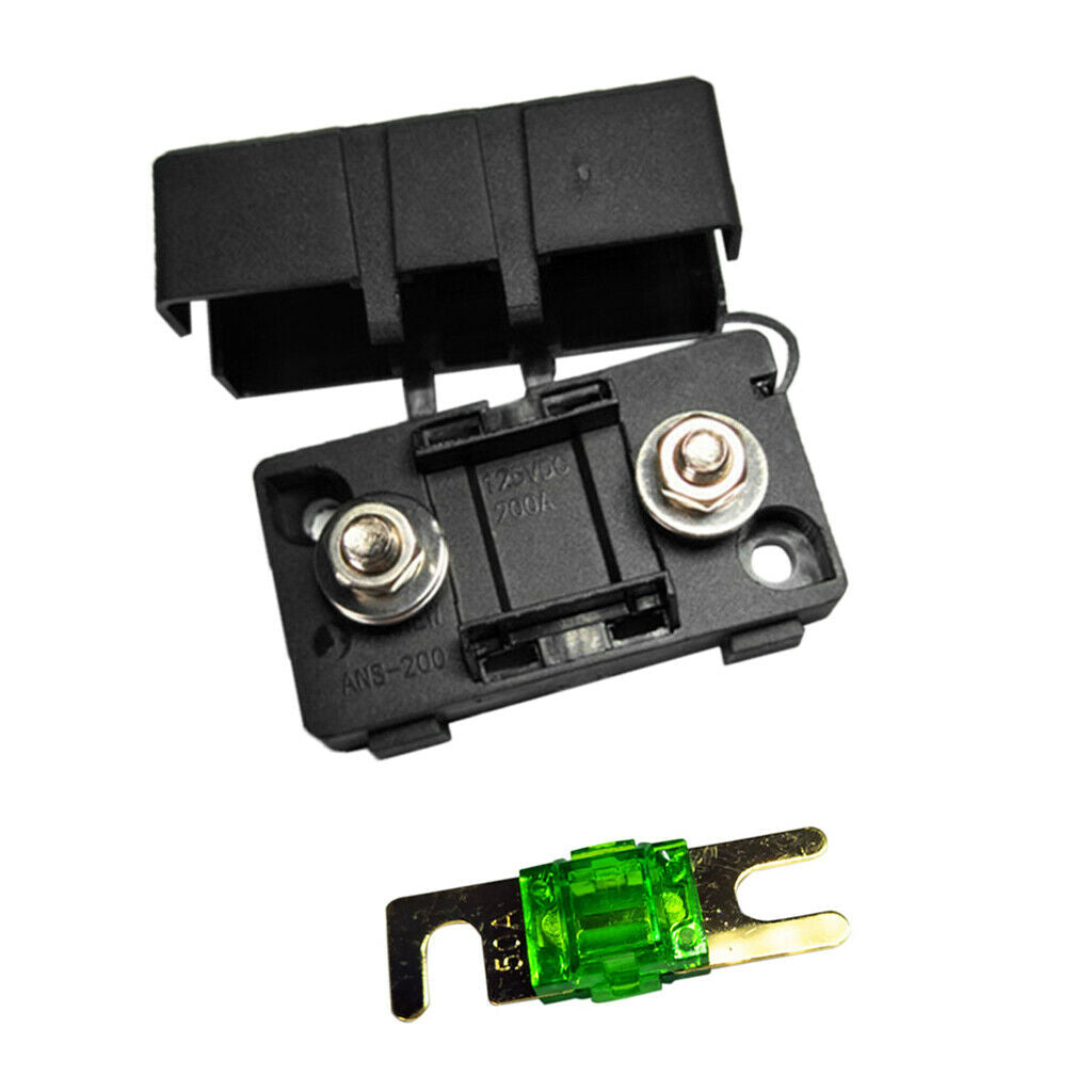 Car ANS Fuse Holder Fusebox Block Dustproof