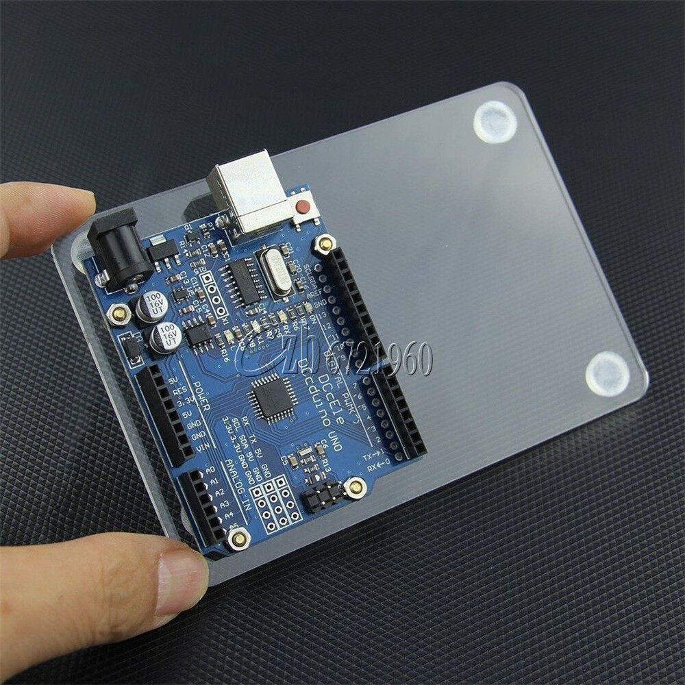 For Arduino UNO Universal Experimental Platform Transparent Clear Acrylic Board