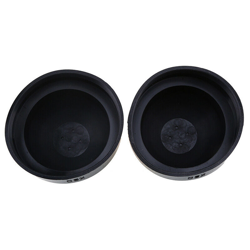 3.54" Rubber Housing Seal Cap Car Dust Cover LED HID Light Kit Headlight Black