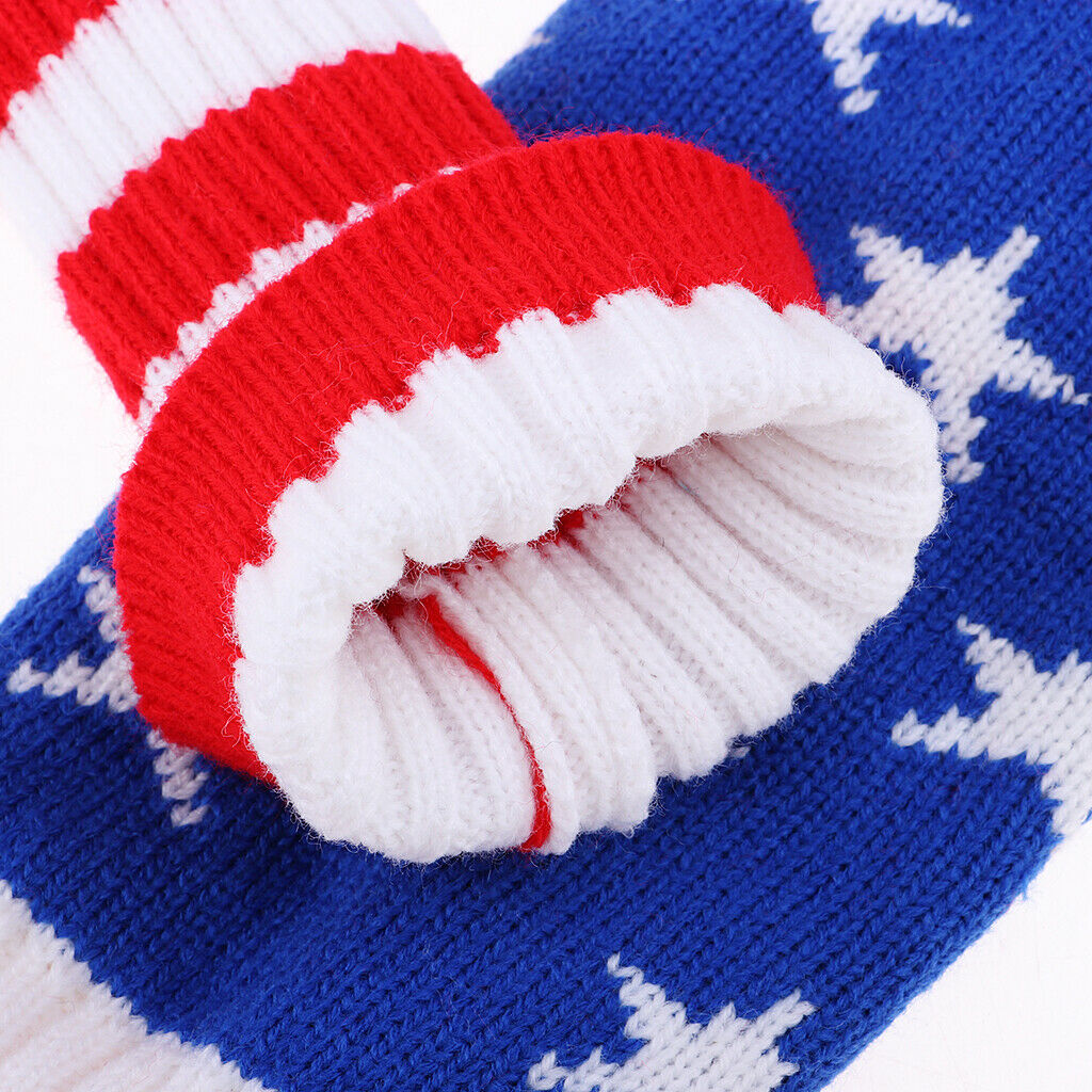 3Pcs Golf Club Knitted Headcovers Head Covers Vintange Headcover Socks Covers
