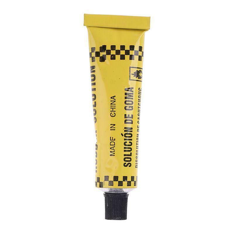 Auto Car Tubeless Tyre Puncture Plug Tire Repair Motorcycle Bike Cement Tool Kit