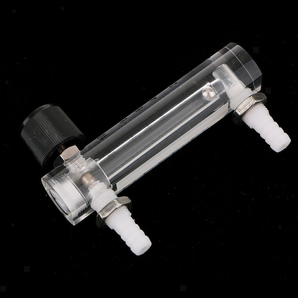 Oxygen Single-phase Flow Meter Supplies 0.5-5L w/ Valve Home Oxygen Bar