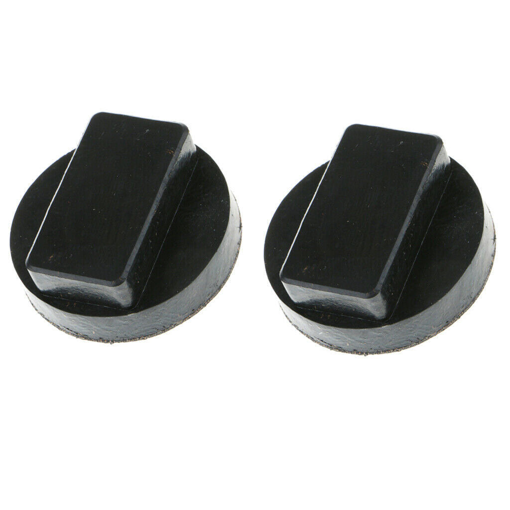 Qty 2 Black Car Jack Lifting Point Pad Adapter For for BMW Mini R50/52/53/55 AF