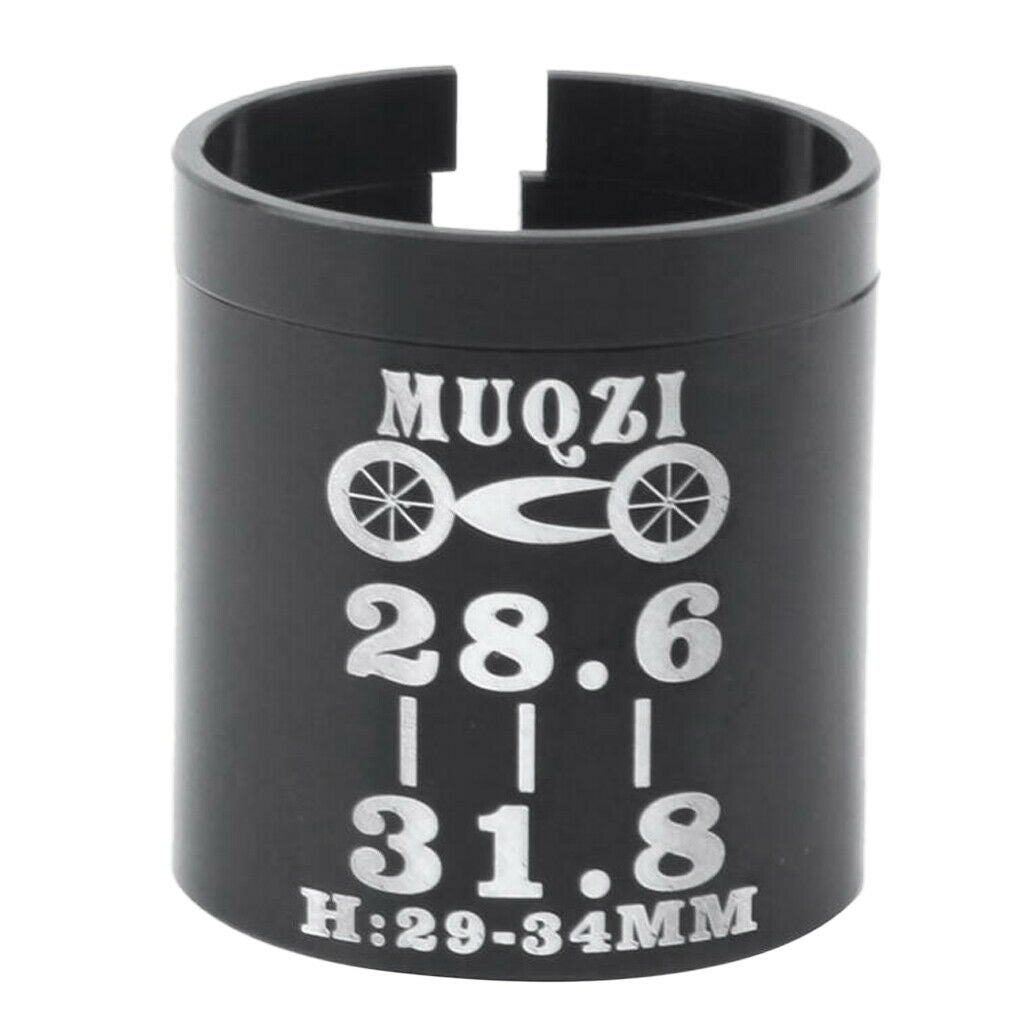 28.6mm to 31.8mm Bike Stem Shim Handlebar Size Reducer Adapter