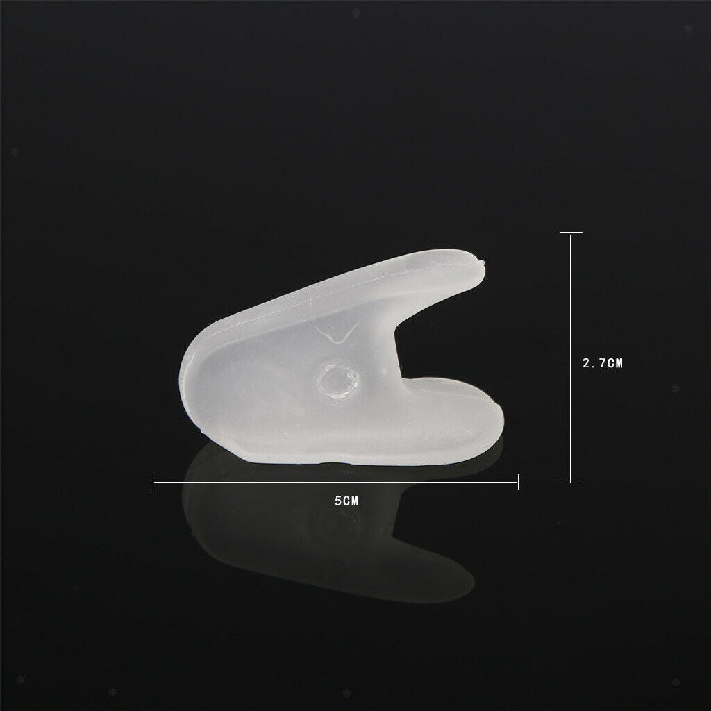 1Pair Toe Separators Toe Separators Silicone Gel Pain Relief L.
