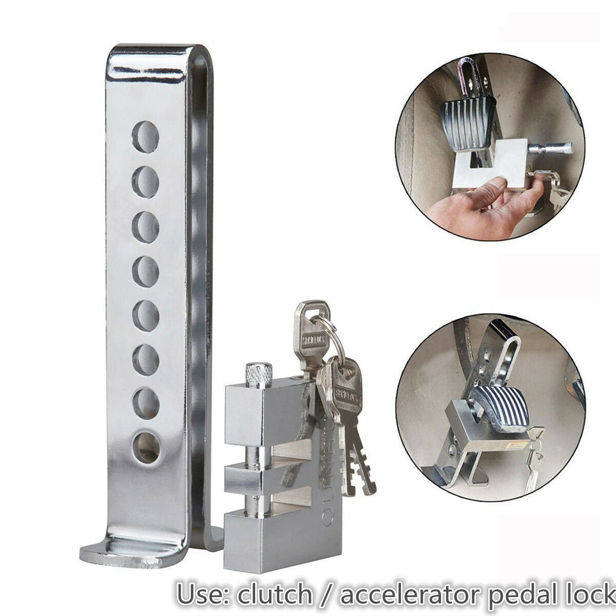 Steel Forging Auto Supplies Anti-theft Device Clutch Lock Car Brake Lock Truck