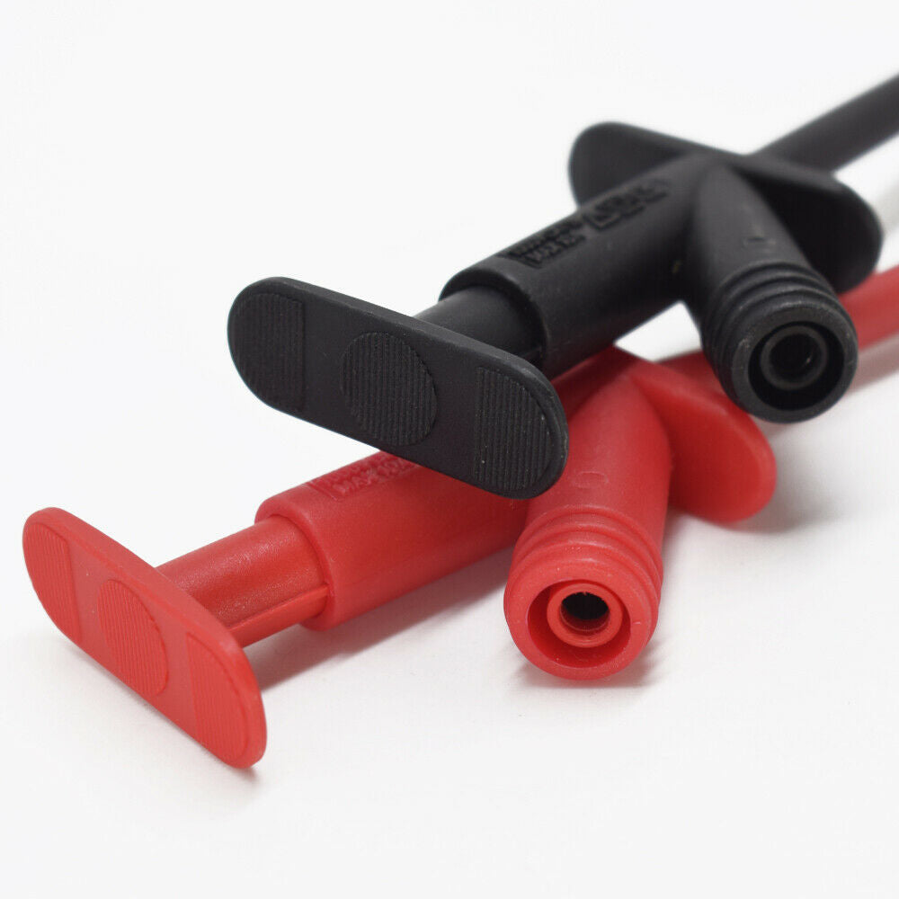 1pair 4mm Safety Alligator Clip Test Hook 1000V with Socket PA Plastic Shell