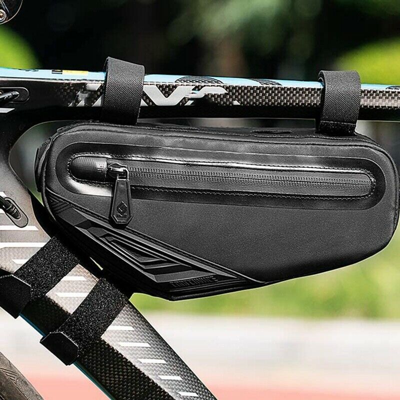 CoolChange Bike Bag Top Tube,Bike e Triple-cornered Waterproof Bicycle UnderW1L4