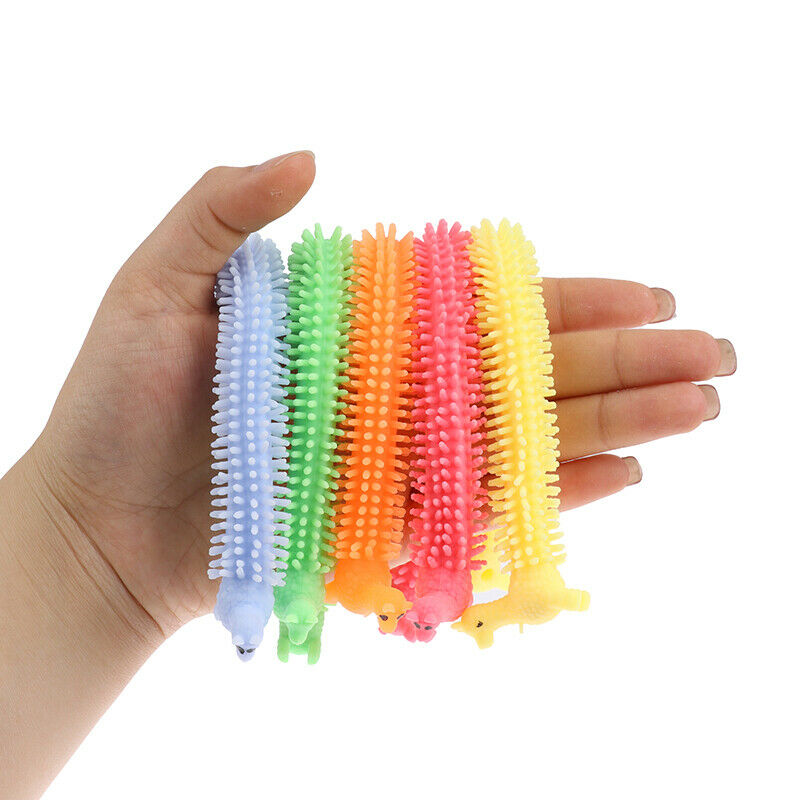 3pcs Worm Noodle Stretch String TPR Rope Anti Stress Toys String Vent To.l8