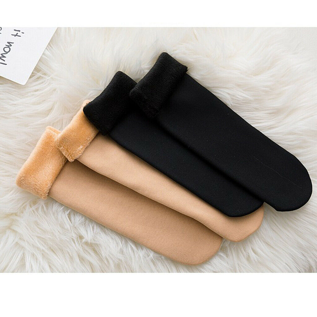 2 Pairs Autumn Winter Thickening Wamer Socks for Women Men Breathable Skin