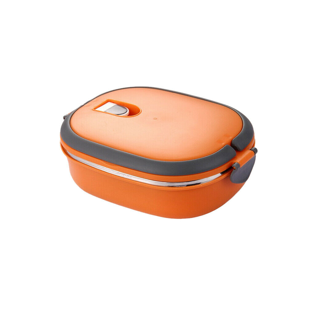Square Bento Food Container Insulated Thermal Snack Box