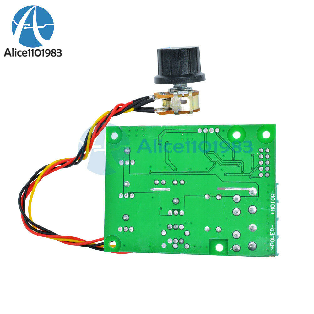 30A DC6-60V PWM Motor Speed Controller Module Dimmer Current Regulator+ Display