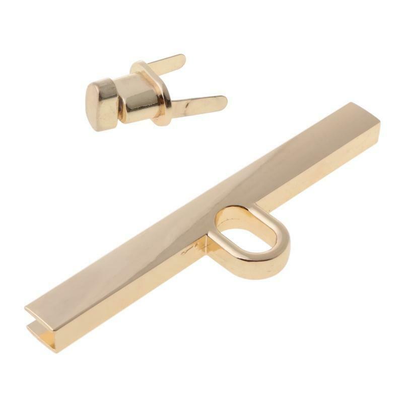 Metal Clasp Turn Locks Twist Lock DIY Leather Handbag Shoulder Metal Bag Buckles