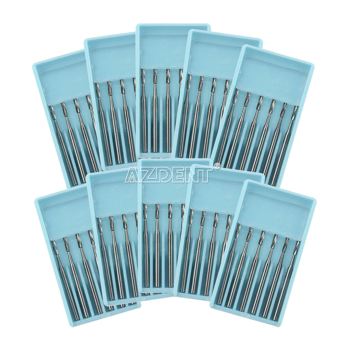30 Boxes Dental 557 FGOS Surgical Carbide Burs FG-557XL Length 25mm 6pcs/Box