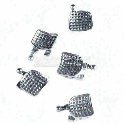 10Packs Orthodontic Bracket MIM Mini Roth 018 345 WITH Hooks Dental 2G AZDENT