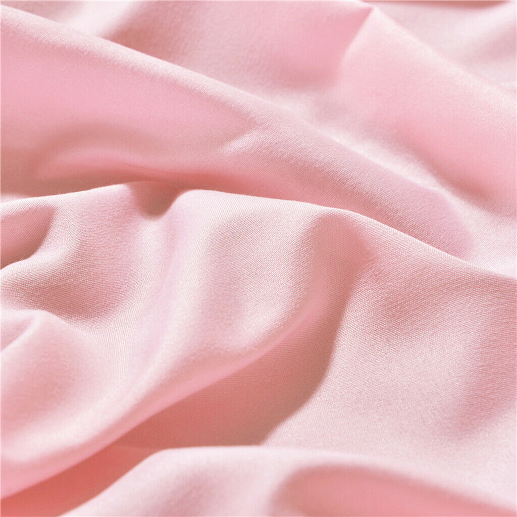 2pcs Soft Brushed Cotton Massage Table Cover Bed Sheet 31x75inch Coffee/Pink