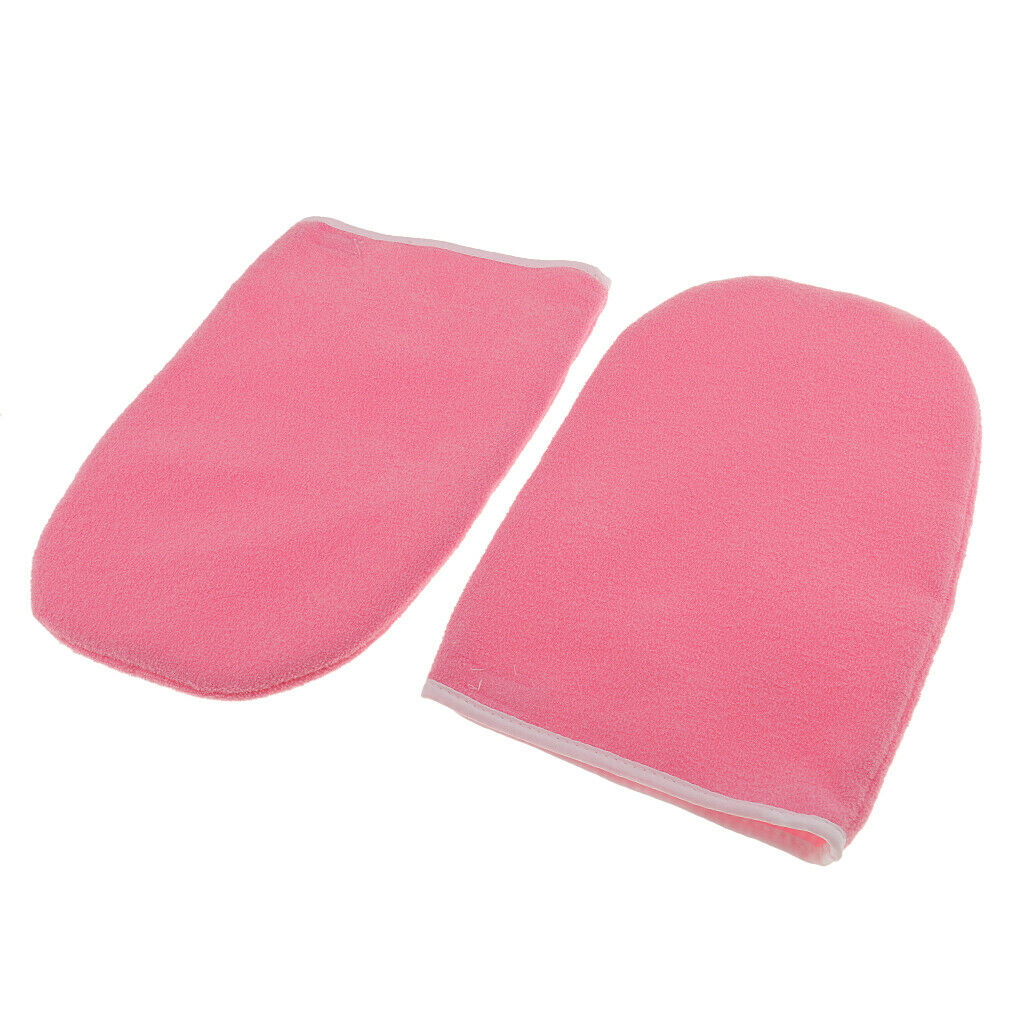 2 Pairs Soft Wax Protection Gloves For Warmer Wax Heater Pro SPA Hand Gloves