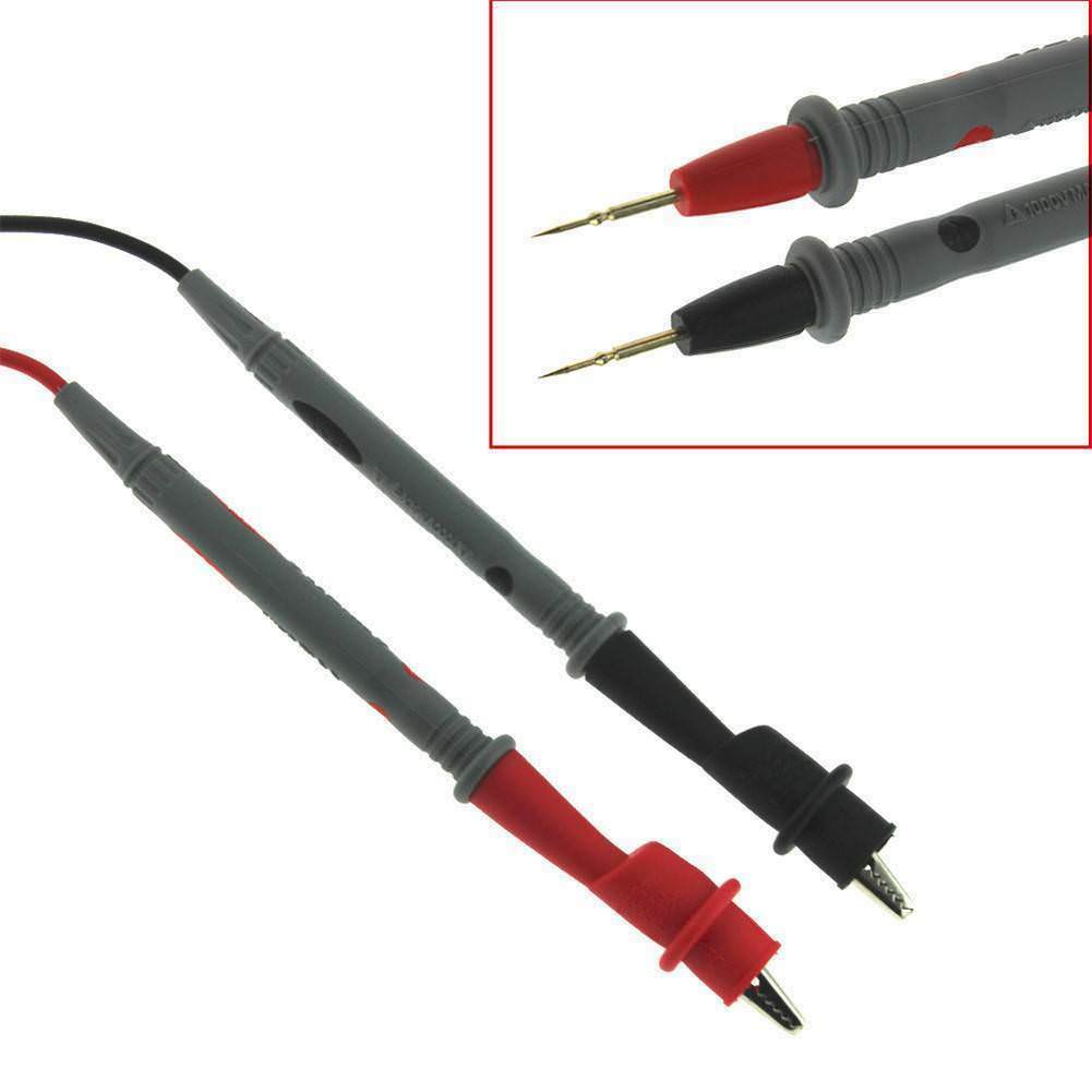 Digital Multifunction Multimeter Leads Voltmeter Probe Test Cable Wire Pen Pop.