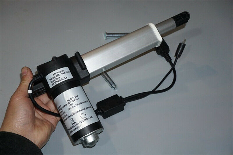 DC 29V 75W Electric telescopic push rod motors stroke 32mm thrust 800N 12mm/S