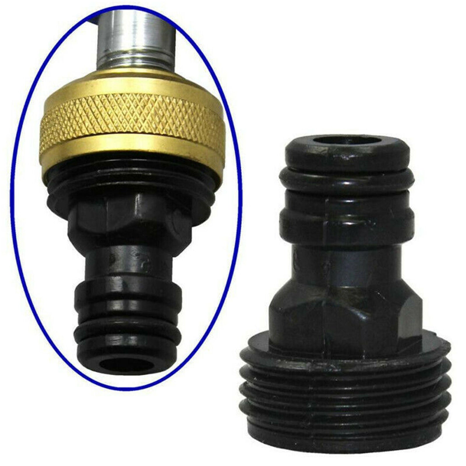 High Pressure Water Spray Gun Brass Nozzle Garden Hose Pipe Car Wash Washing