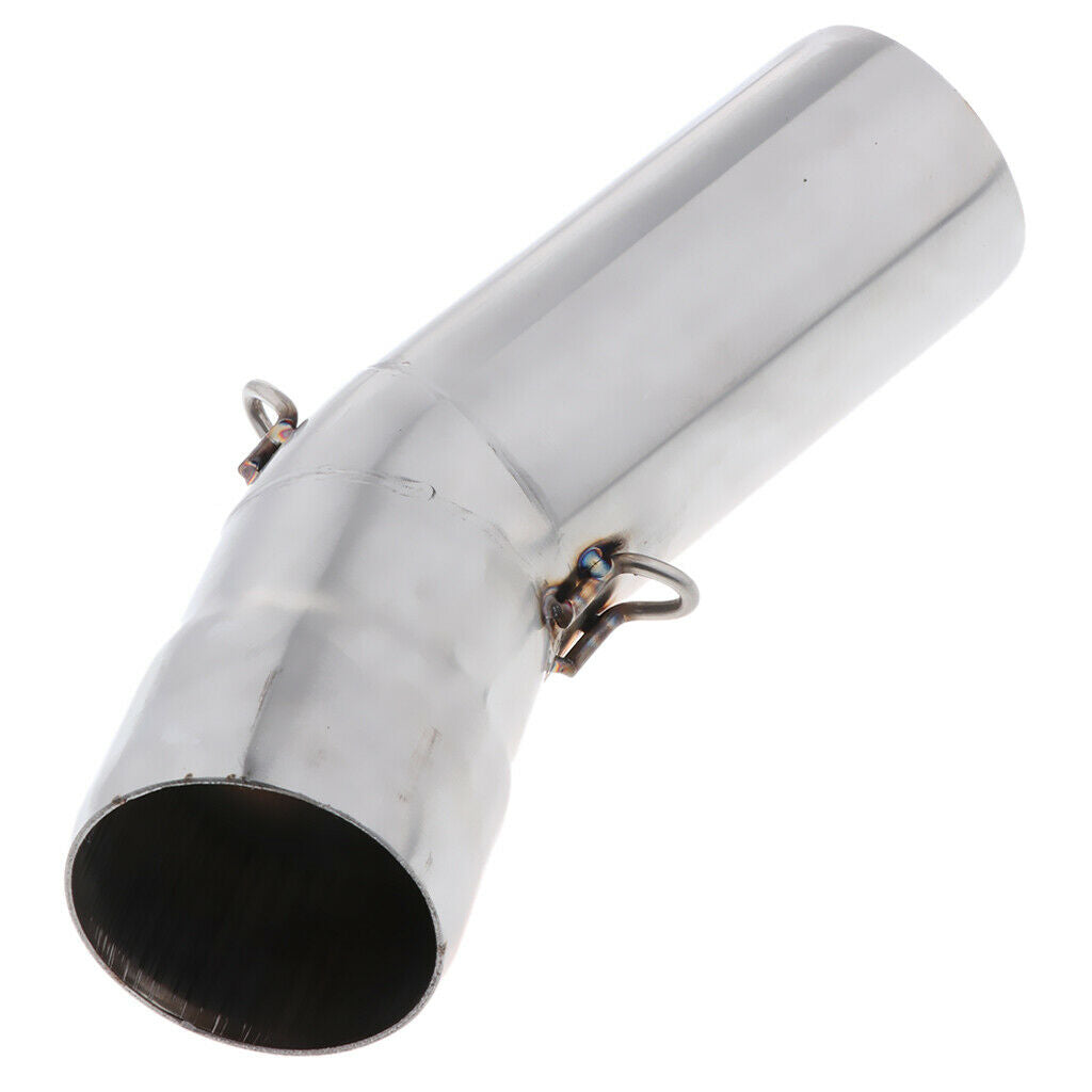 Exhaust Link Pipes Adapter Stainless Steel For Kawasaki ZX6R 636 09-17