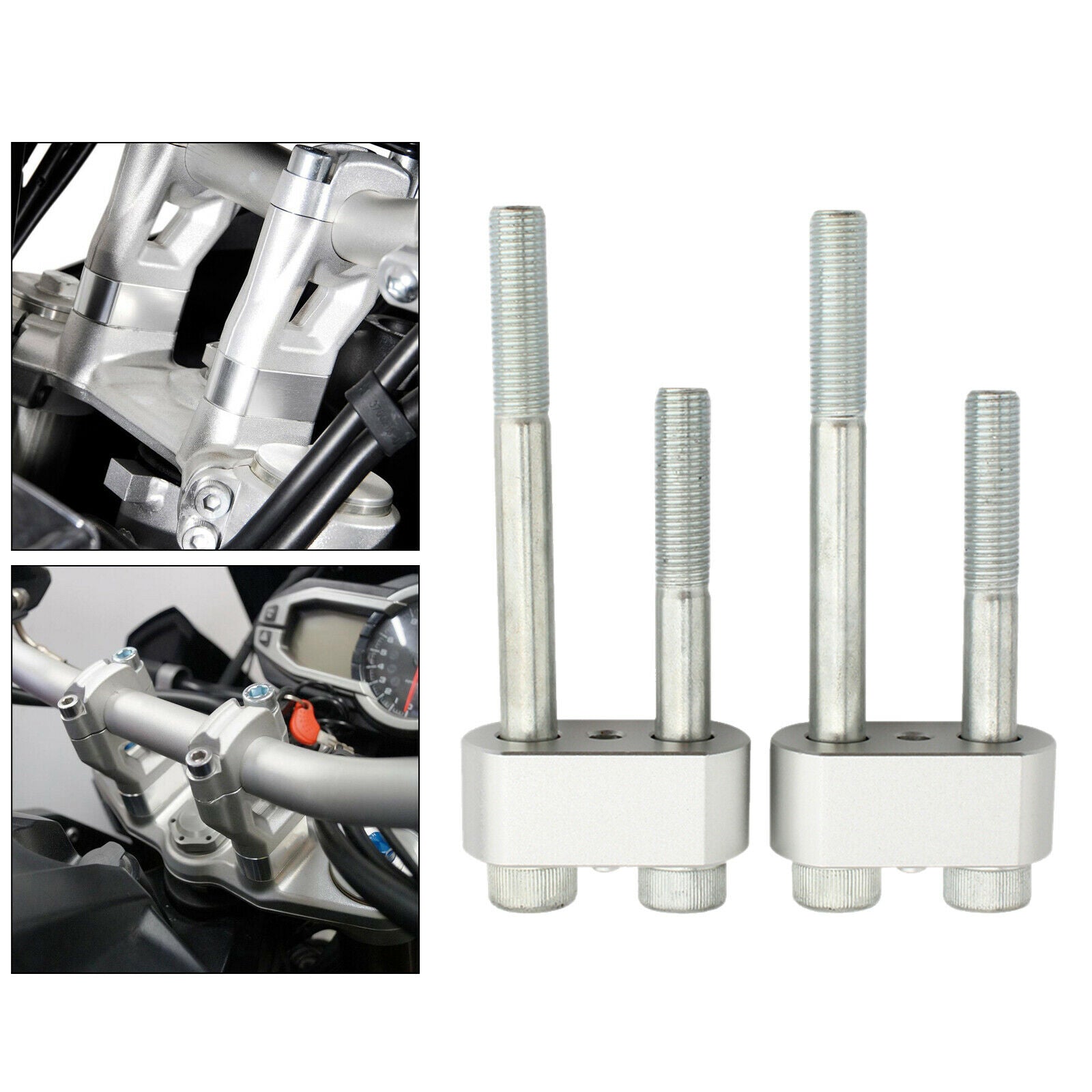 Motorcycle Handlebar Riser Adapter Accessory Kit for  800 800XC 800XRx