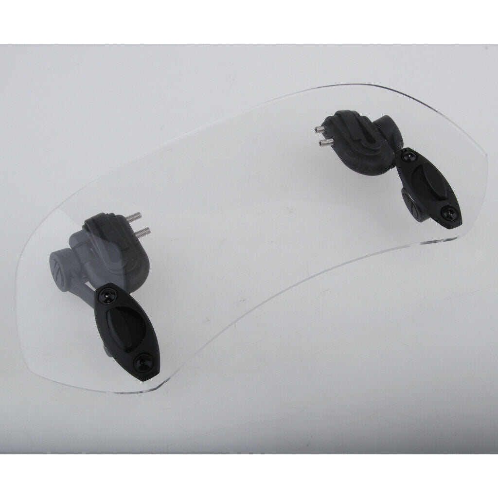 Clear Windshield Adjustable Clip-on Wind Air Deflector Replacement For BMW