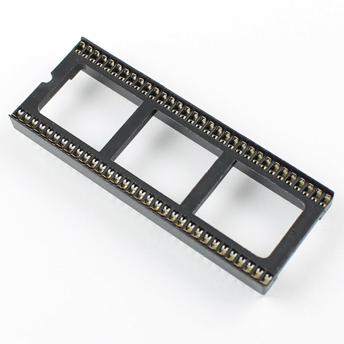 5Pcs New 1.778mm Pitch 64 Pin DIP Solder Type Wide IC Socket Adapter